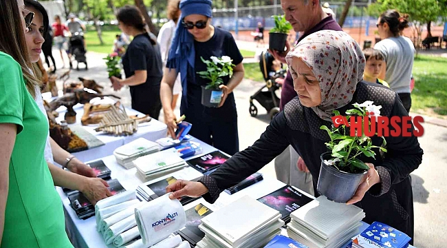 Konyaaltı Belediyesi'nden Dünya Çevre Günü etkinliği