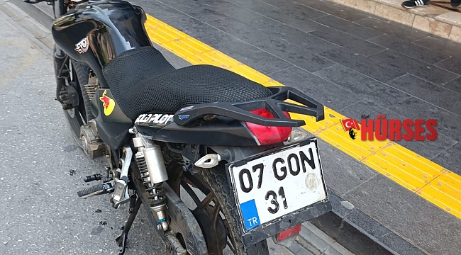 Motosiklet sürücüsü değil, trafik canavarı çıktı
