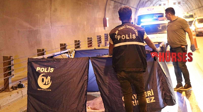 Otobüsün çarptığı motosiklet sürücüsü hayatını kaybetti