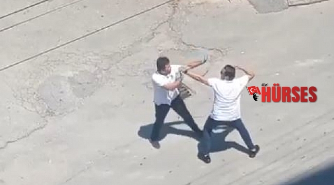 Tartıştığı şahsın saldırısına uğrayan hasta nakil ambulansı şoförü yumruklara böyle direndi