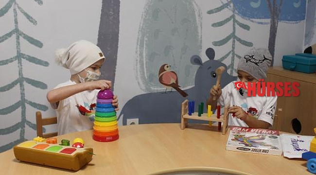 Tedavi gören çocukların 'Oyun Odası' hayali gerçekleşti