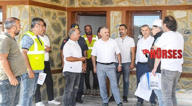 Vali Yazıcı, Manavgat'taki yangın konutlarını inceledi