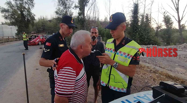 Alkollü halde köprü korkuluklarına çarptı, 'Şaştım kaldım' dedi