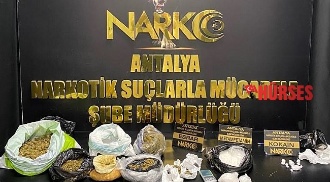 Antalya polisi, uyuşturucu tacirlerine bayram yaptırmadı