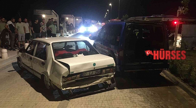 Bütün kuralları ihlal etti jandarmaya kaza yaptırdı ama kaçamadı