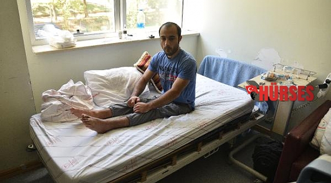 Felç kalıp penceresinin önünde yaşamını sürdüren Erhan'a yardım eli
