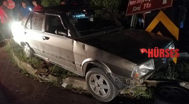Gazipaşa'da kaza: 1 yaralı