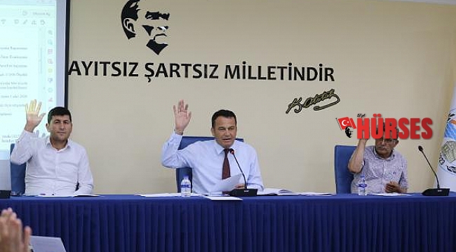 Kaş Belediyesi'nde temmuz meclisi