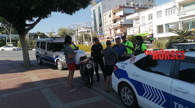 Kasksız yakalandı 11 bin 454 TL para ceza aldı