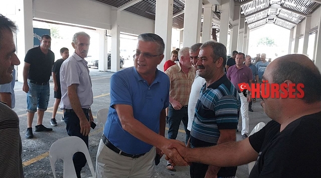 Pazar yerinde kuralar çekildi