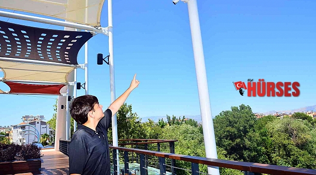 Rauf Denktaş Müze Köprüsü vandallara karşı kameralarla izleniyor