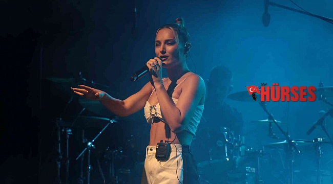 Rumen pop star Minelli'nin dünya turnesinden önceki durağı Alanya oldu