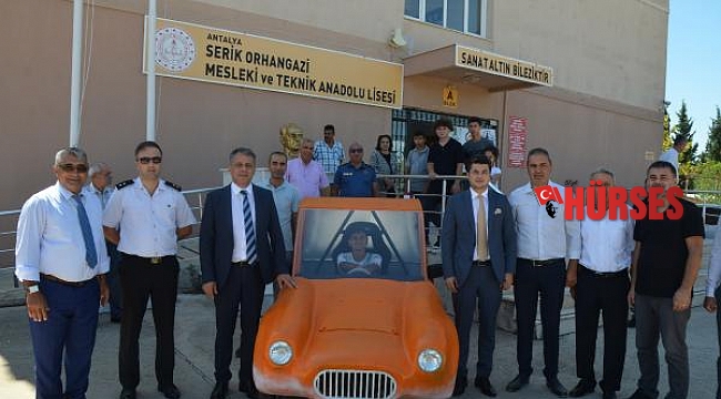 Serikli öğrencilerin elektrikli aracı TEKNOFEST'te yarışacak