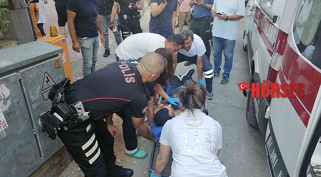 Sokak ortasında göğsünden bıçaklandı, eliyle yarasına tampon yapıp sağlık ekiplerini bekledi