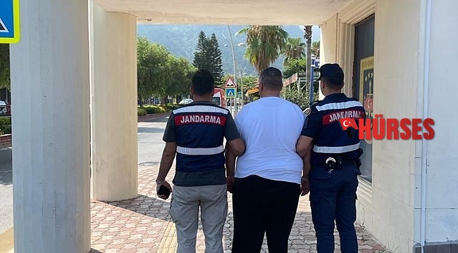 7,5 yıl hapis cezası ile aranan firari, jandarmaya yakalandı
