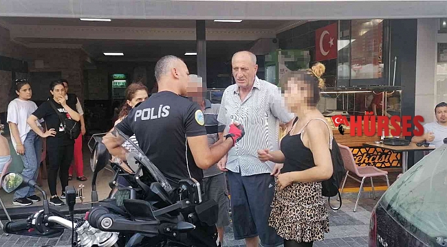 "Acil görüşme yapmam lazım" diyerek aldığı telefonla ortadan kayboldu