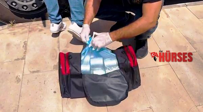Antalya'da 55 kilo eroin ele geçirildi; 2 gözaltı