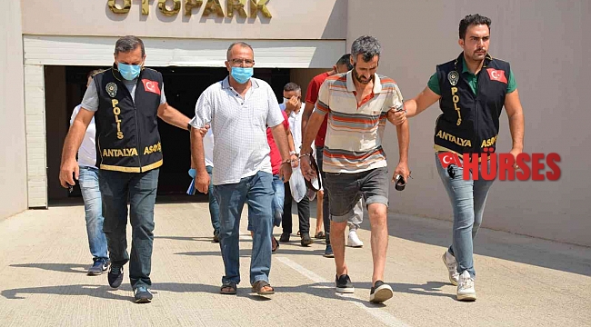 Antalya'da aranan şüpheliler yakalandı