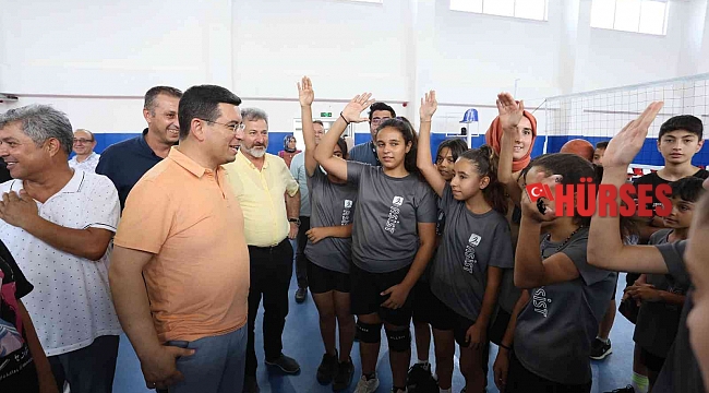 Başkan Tütüncü: "Tatilde de çocuklarla birlikteyiz"
