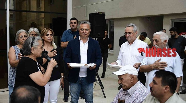 Başkan Uysal, Muharrem orucu yemeğine katıldı
