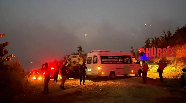 Burdur'daki orman yangını, 6 saatte kontrol altına alındı