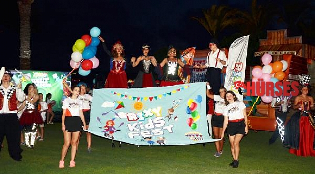 Çocuklar Rixy Çocuk Festivali'nde eğlendi