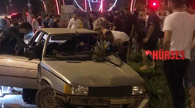 Gazipaşa'da iki otomobil çarpıştı: 1 ölü, 2 yaralı