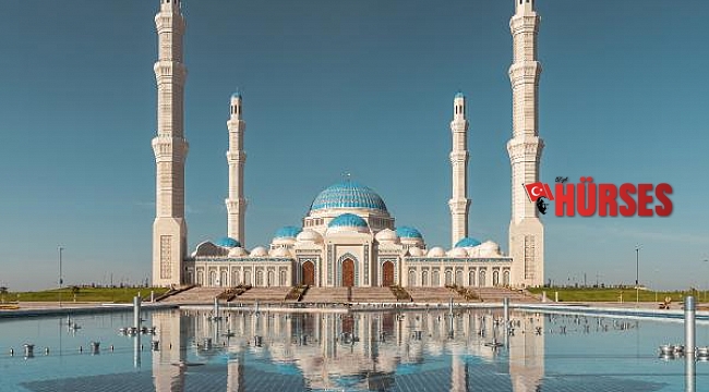 Guinness'e aday Nur Sultan Büyük Camii açılıyor