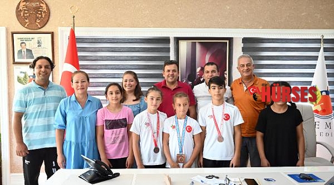 Judoculardan başkan vekili Acar'a ziyaret