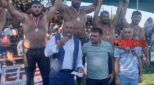 Kemer Belediye güreşçisi Balcı, Bayramiç'ten madalya ile döndü