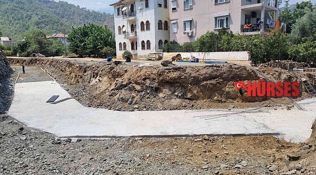 Kemer'de alt ve üstyapı çalışmaları sürüyor
