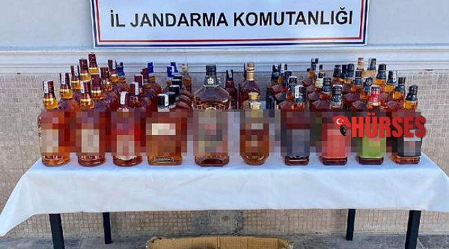 Kepez'de eve sahte alkol baskını