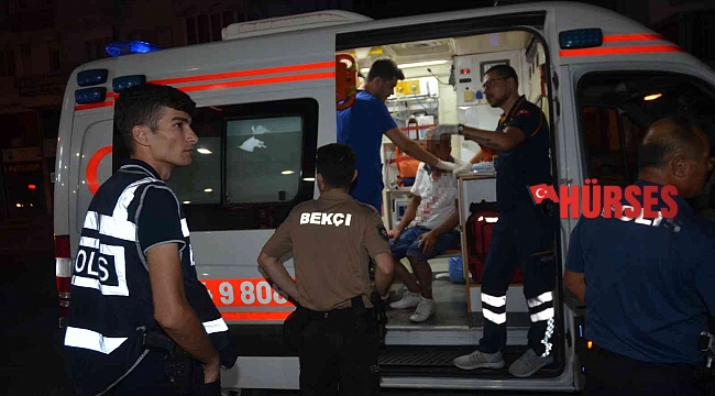 Küfür yüzünden çıkan kavgada birbirlerini yaraladılar