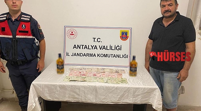 Marketten para ve içki çalan şüphelinin 23 suç kaydı çıktı