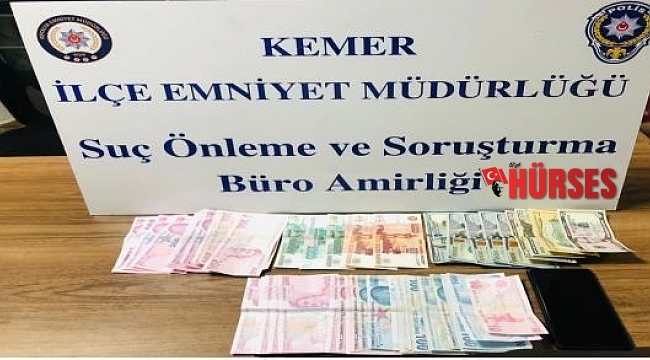 Otel hırsızı tutuklandı