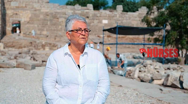 Sideli gençlerin Antik Çağ'da eğitim aldığı yapı ortayı çıkartıldı