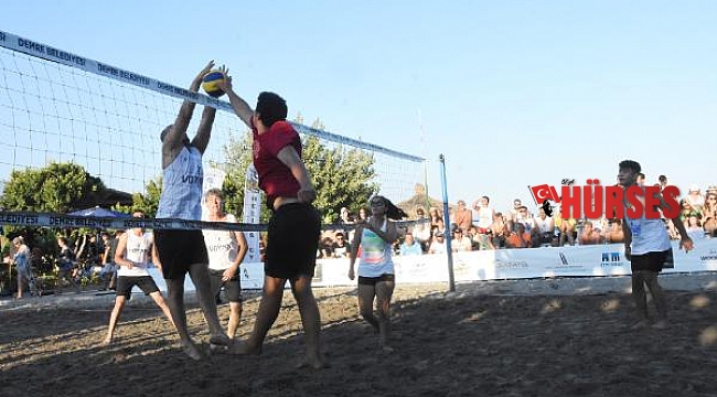 Taşbeach Voleybol Turnuvası tamamlandı