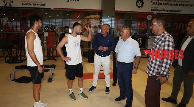 Validen Antalyaspor'a ziyaret