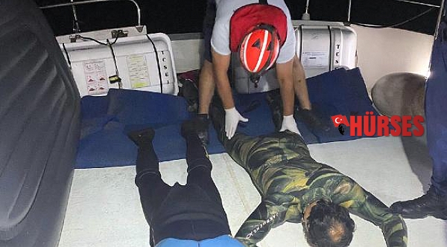 Yüzerek Yunan adalarına kaçmaya çalışan FETÖ'cü 2 eski asker yakalandı