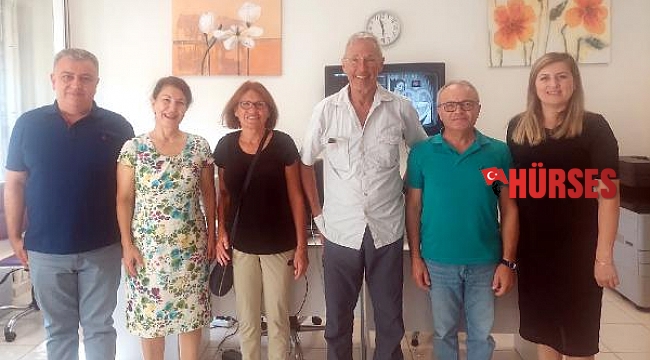 Alman emekli hakim Demre Adliyesi'nde