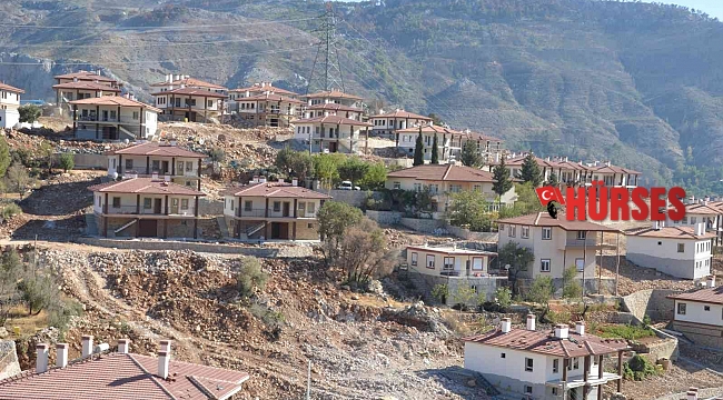 Antalya'da orman yangını sonrası devlet adeta yeni bir köy inşa etti