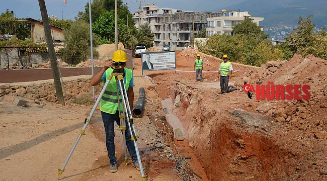 ASAT Alanya'daki alt yapı yatırımlarını sürdürüyor