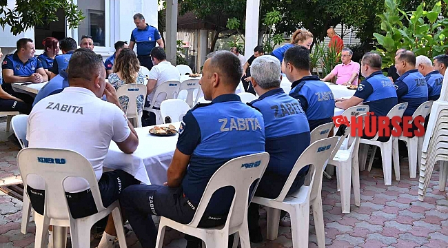 Başkan Topaloğlu:" Zabıtamız, vatandaşlarımız ile belediyemiz arasında bir köprüdür"