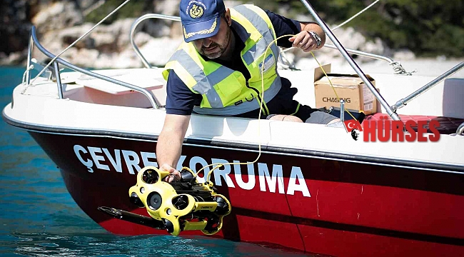 Caretta Carettalara ölüm saçan hayalet ağlar, sualtı robotuyla temizleniyor