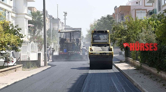 Güzeloba'da çalışmalar devam ediyor