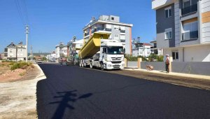 Habibler Mahallesi'ne 40 bin metrekarelik asfalt çalışması