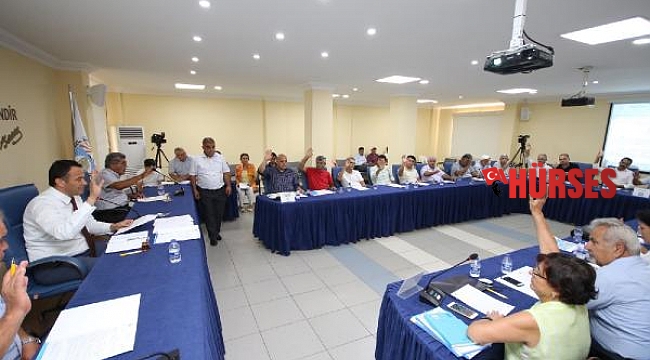 Kaş Belediyesi'nin eylül ayı meclisi yapıldı