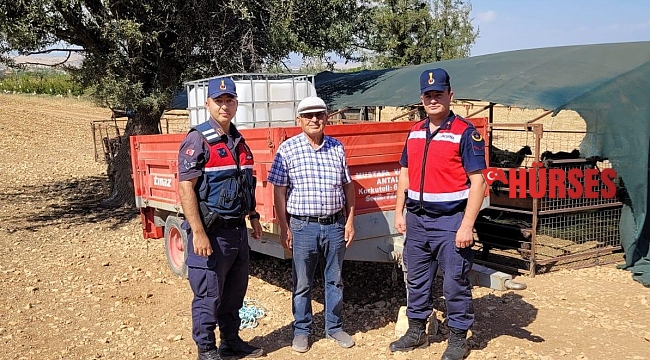 Korkuteli'de römork hırsızları yakalandı