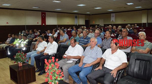 Kumluca'da servis şoförlerine eğitim