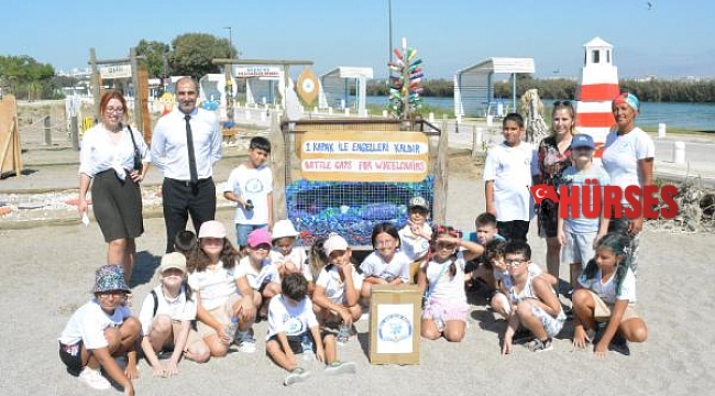 Miniklerden 'çevreyi kirletmeyin' mesajı
